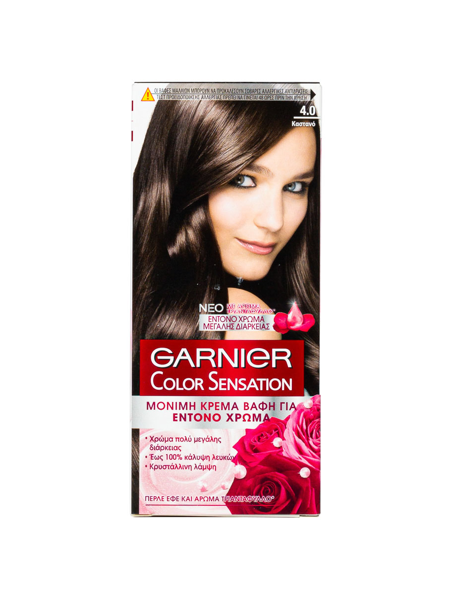 Garnier Color Sensation 4.0 καστανό βαφή μαλλιών 40ml