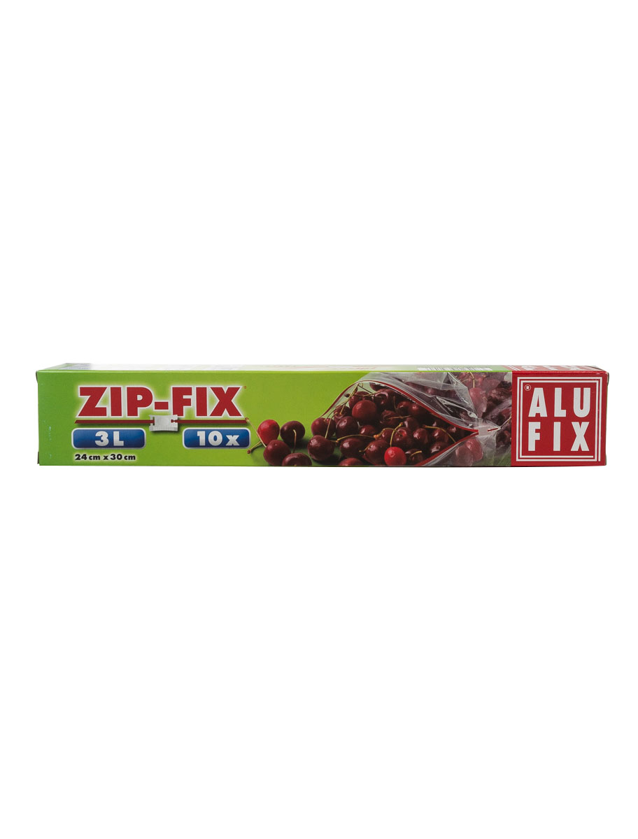 Alu Fix zip fix σακούλες τροφίμων 3L 10 τεμάχια
